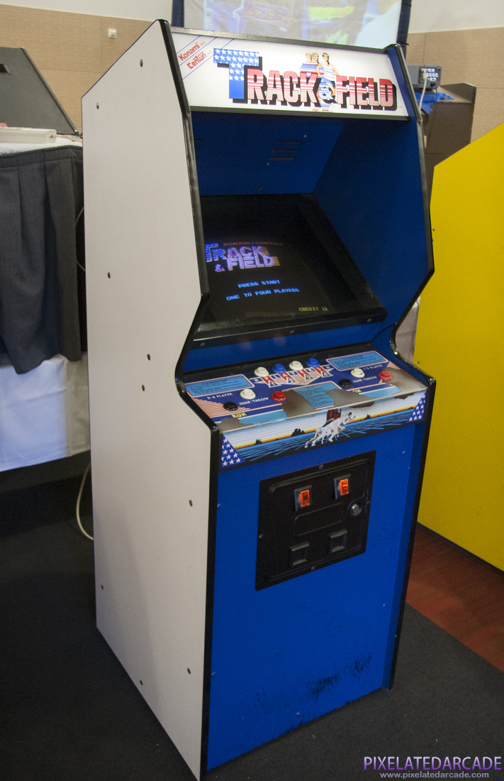 Track & Field Photo: Track & Field arcade cabinet at PAX East in 2013