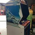Track & Field arcade cabinet - side