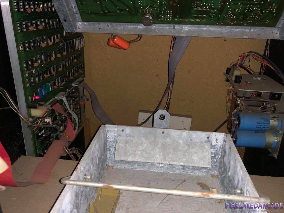 Armor Attack Photo: Armor Attack arcade cabinet - Inside