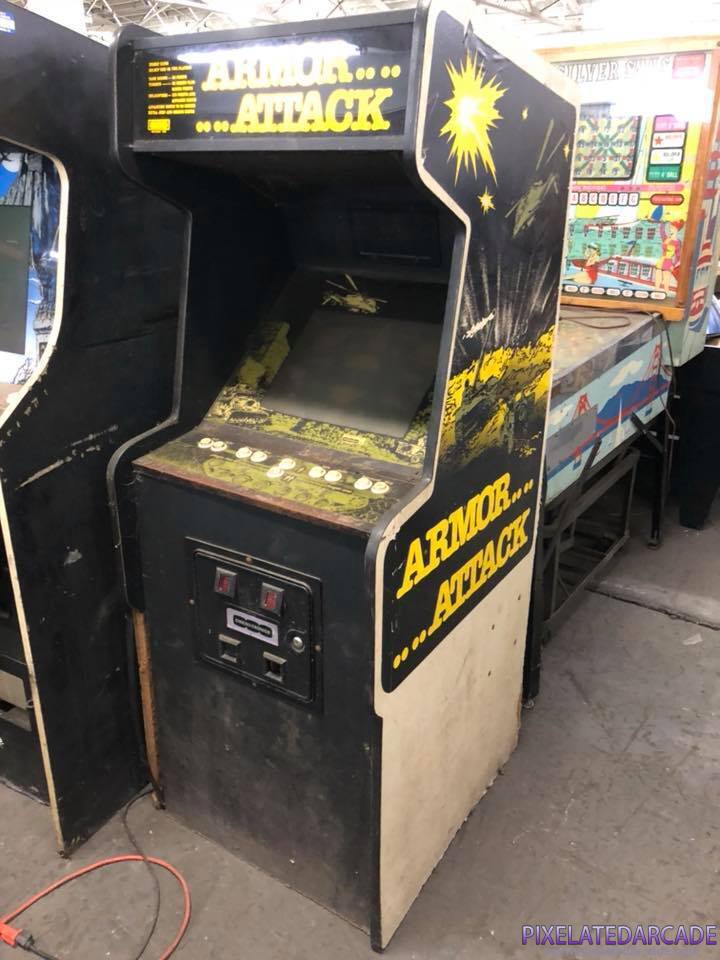Armor Attack Photo: Armor Attack arcade cabinet