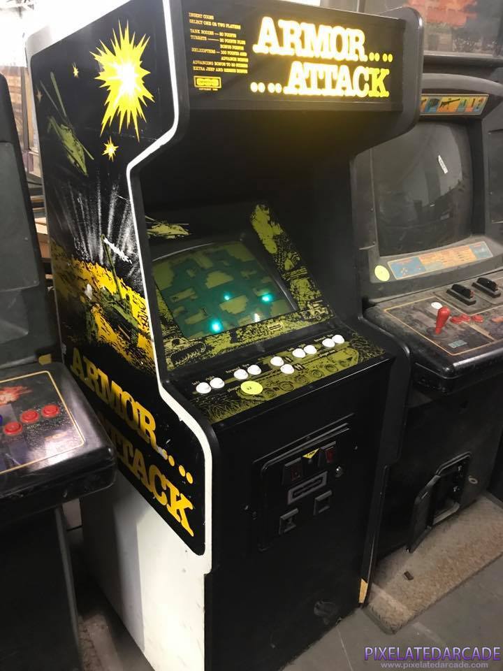 Armor Attack Photo: Armor Attack arcade cabinet