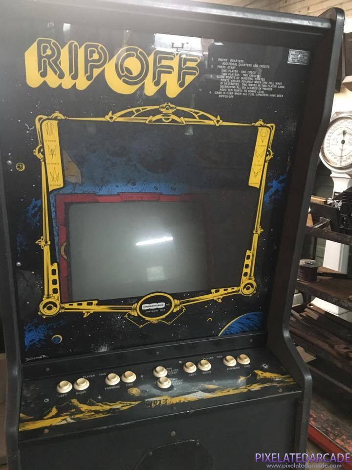 Rip Off Photo: Rip Off arcade cabinet