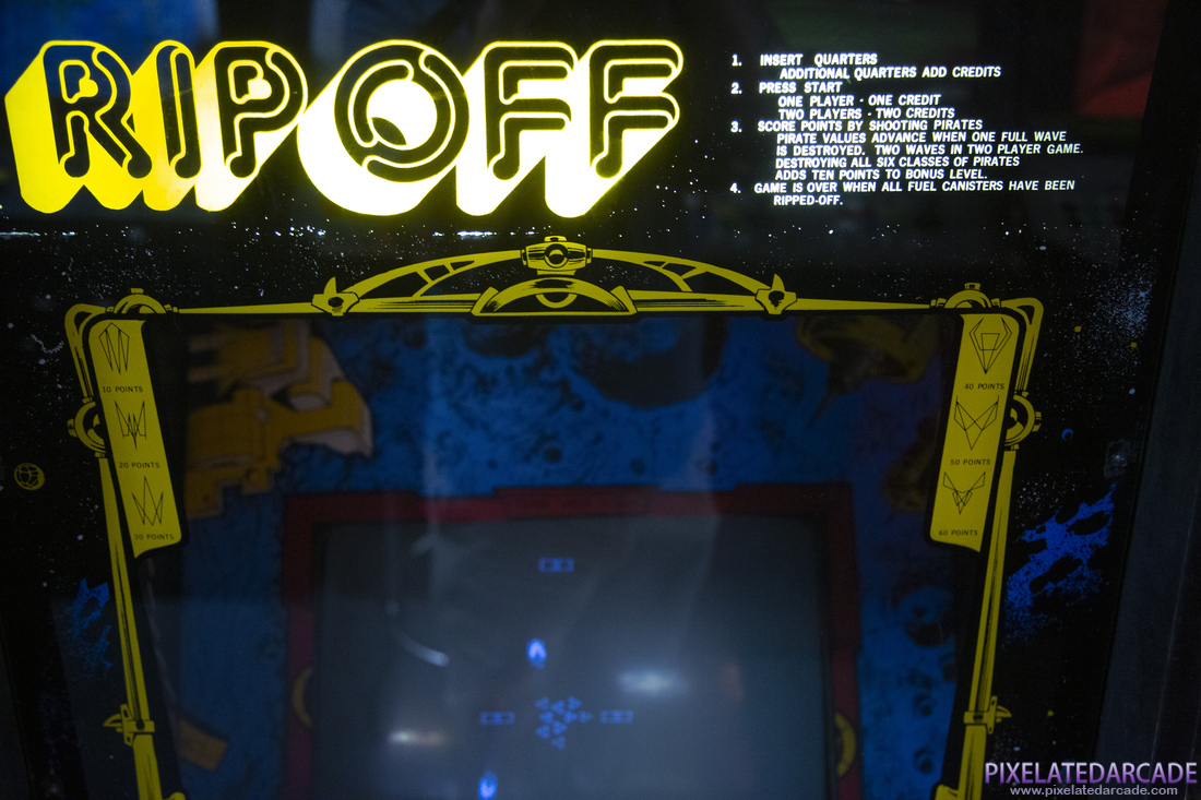 Rip Off Photo: Rip Off arcade cabinet - Marquee