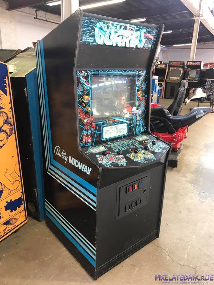 Star Guards Photo: Star Guards arcade cabinet