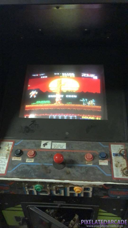 Rygar Photo: Rygar in Taito cabinet