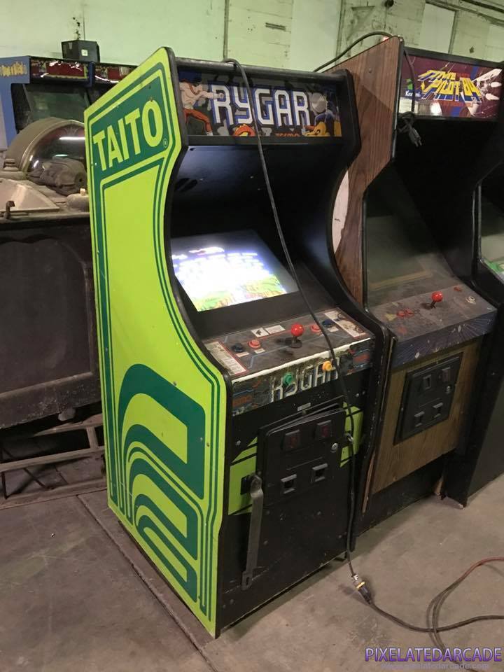 Rygar Photo: Rygar in Taito cabinet
