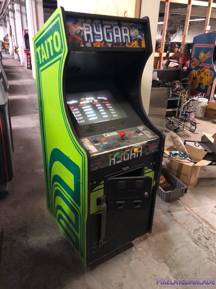 Rygar Photo: Rygar in Taito cabinet