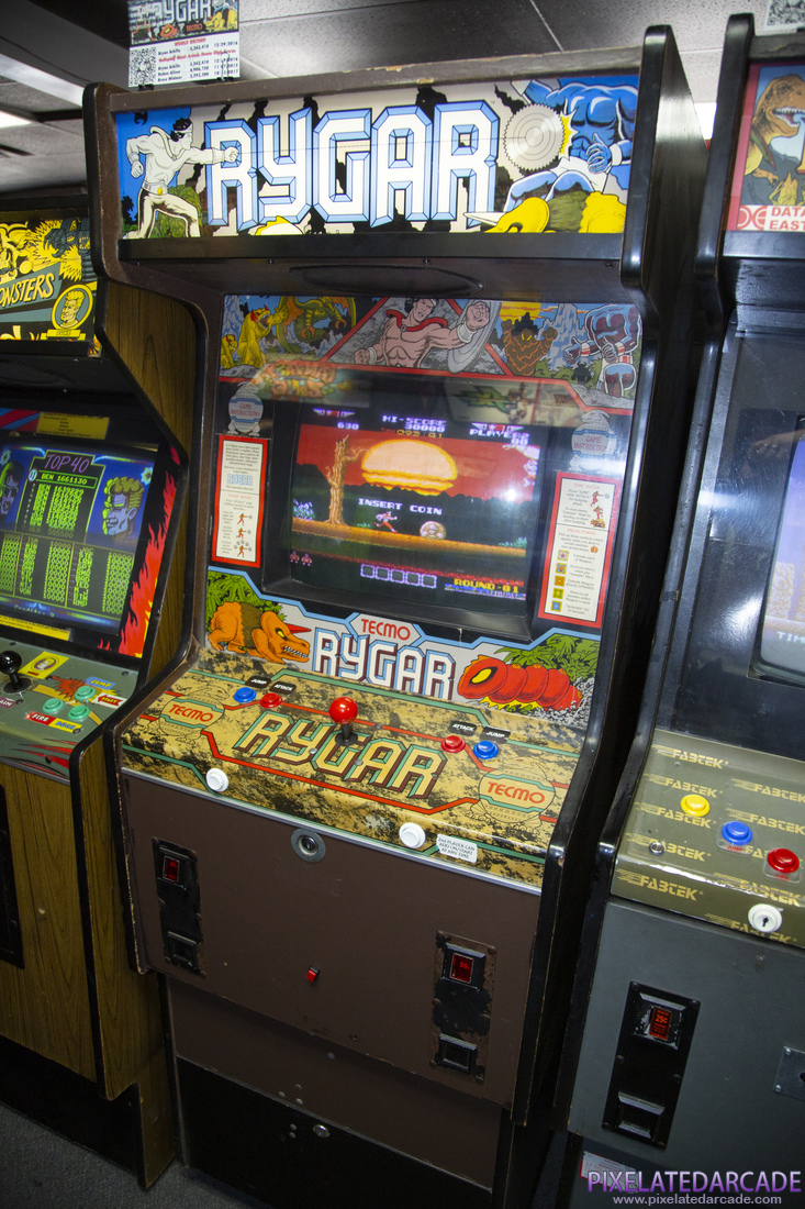 Rygar Photo: Rygar in Sega cabinet