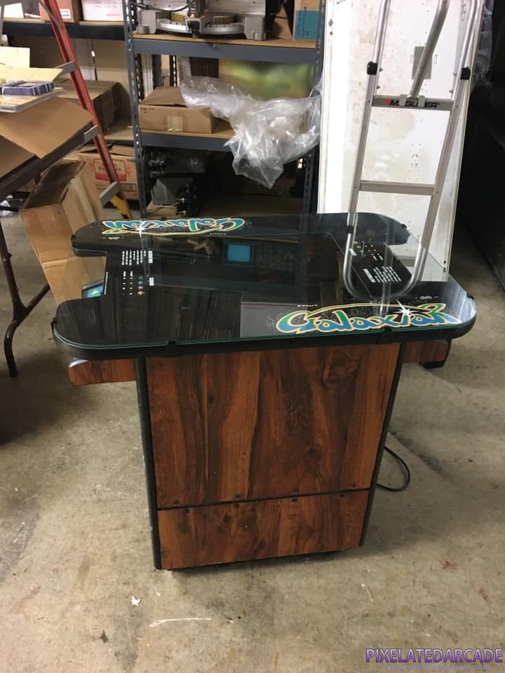 Galaxian Photo: Galaxian cocktail table - Side