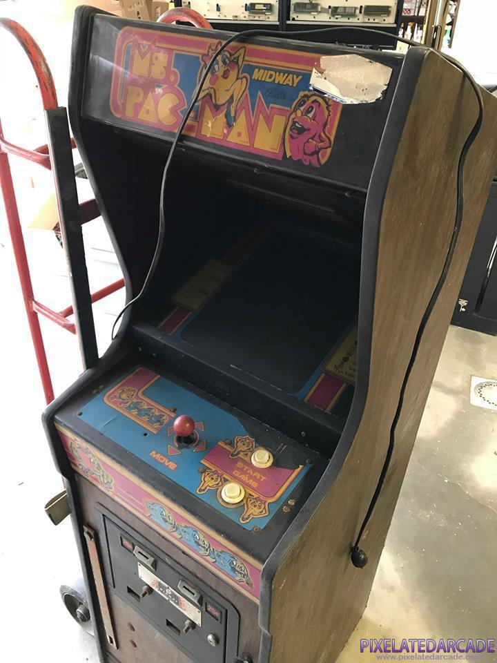 Ms. Pac-Man Photo: Ms. Pac-Man mini arcade cabinet