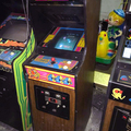 Ms. Pac-Man mini arcade cabinet