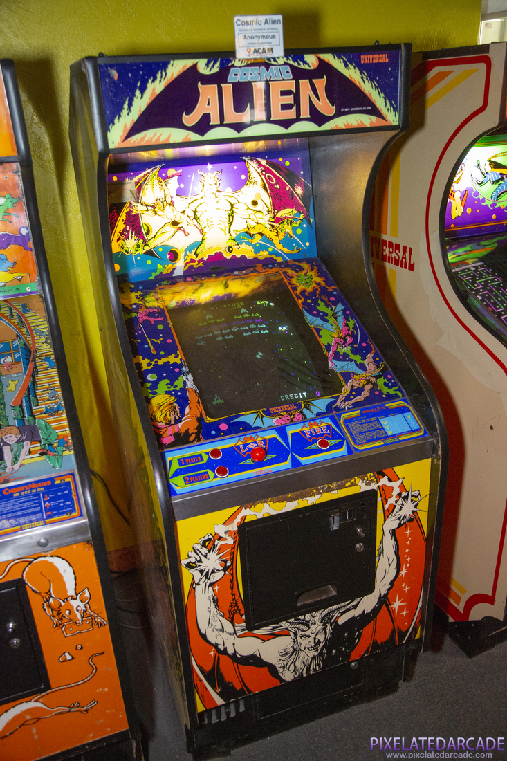 Cosmic Alien Photo: Cosmic Alien arcade cabinet