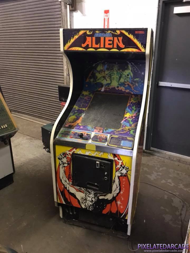 Cosmic Alien Photo: Cosmic Alien arcade cabinet