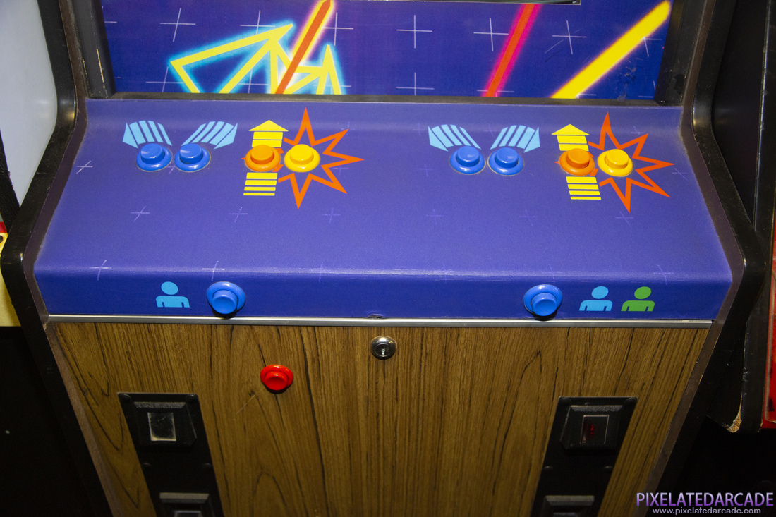 Eliminator Photo: Eliminator arcade cabinet - Controls