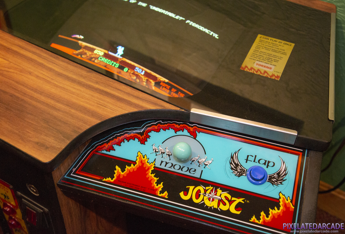Joust Photo: Joust cocktail table - Player 2 controls