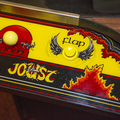 Joust cocktail table - Player 1 controls