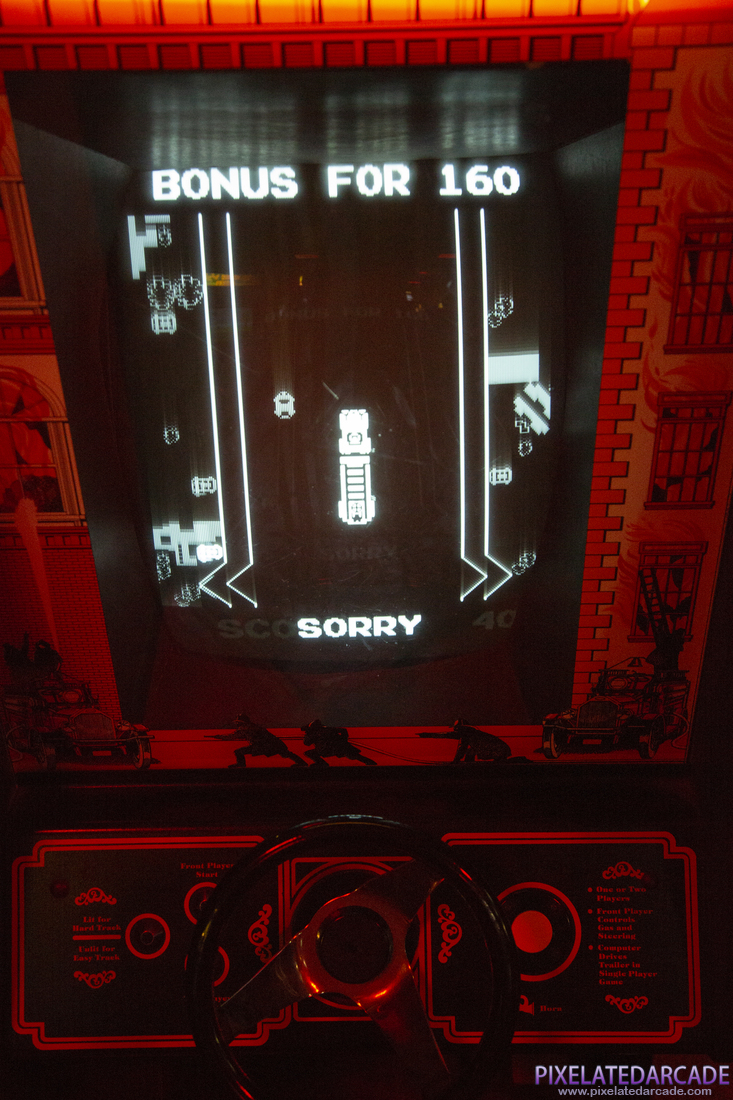 Fire Truck Photo: Fire Truck arcade cabinet - Monitor