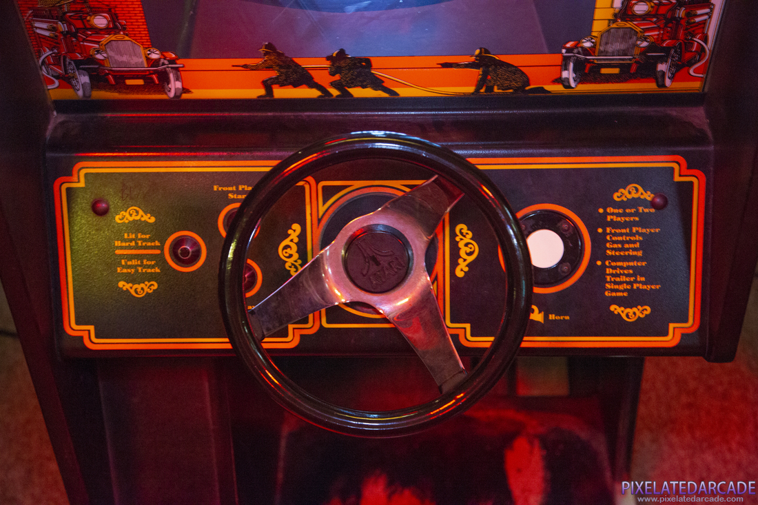 Fire Truck Photo: Fire Truck arcade cabinet - Player 1 controls