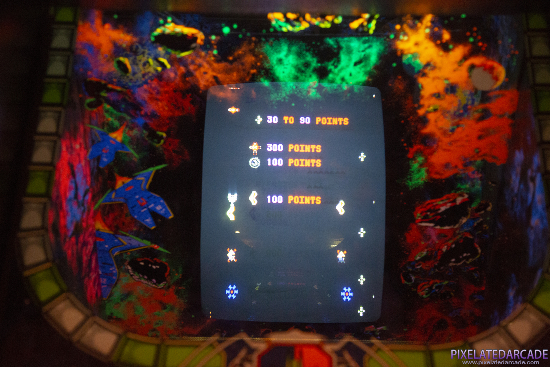 Solar Fox Photo: Solar Fox arcade cabinet - Monitor