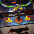 Solar Fox arcade cabinet - Control panel