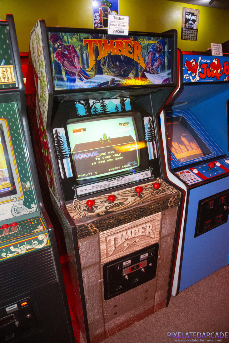 Timber Photo: Timber arcade cabinet