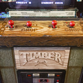 Timber arcade cabinet - Controls
