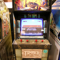 Timber arcade cabinet