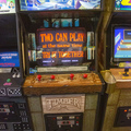 Timber arcade cabinet - Front