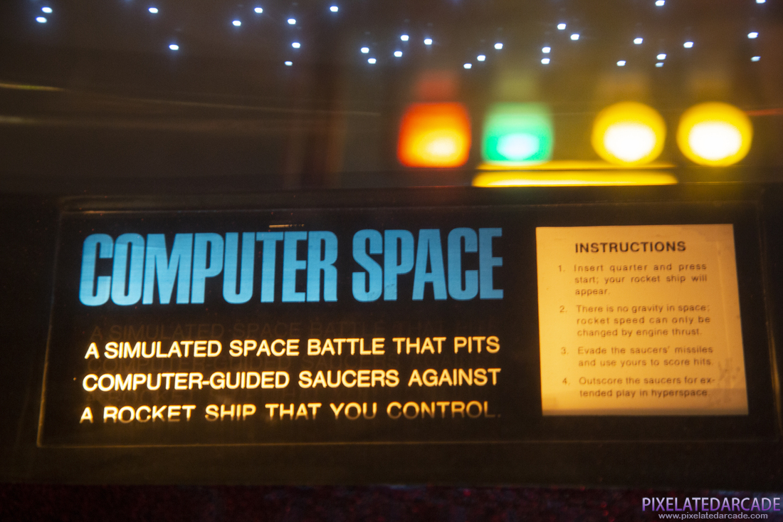 Computer Space Photo: Computer Space game instructions