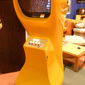 Computer Space arcade cabinet (1 player, yellow version)