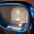 Computer Space arcade cabinet (1 player, blue version) - Monitor
