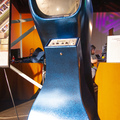 Computer Space arcade cabinet (1 player, blue version)