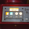 Computer Space arcade cabinet (1 player, red version) - Controls
