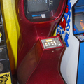 Computer Space arcade cabinet (1 player, red version)