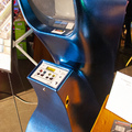 Computer Space arcade cabinet (1 player, blue version)