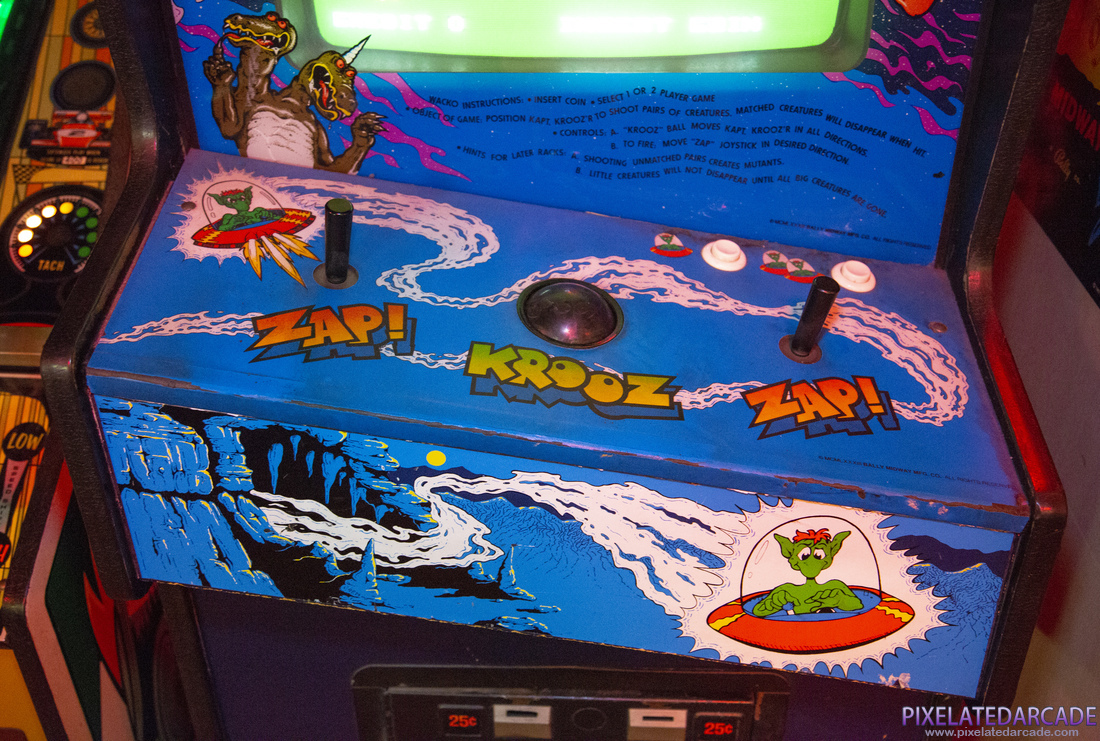 Wacko Photo: Wacko arcade cabinet - Controls