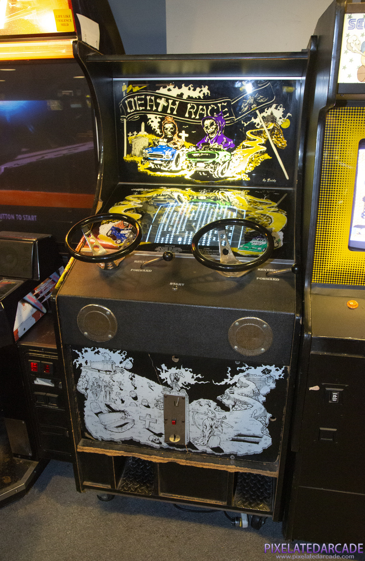 Death Race Photo: Death Race arcade cabinet (Black version)