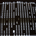 Death Race arcade cabinet - Monitor during game demo (Black version)