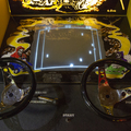 Death Race arcade cabinet - Monitor and controls (Yellow version)