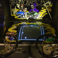 Death Race arcade cabinet - Closeup (Black version)