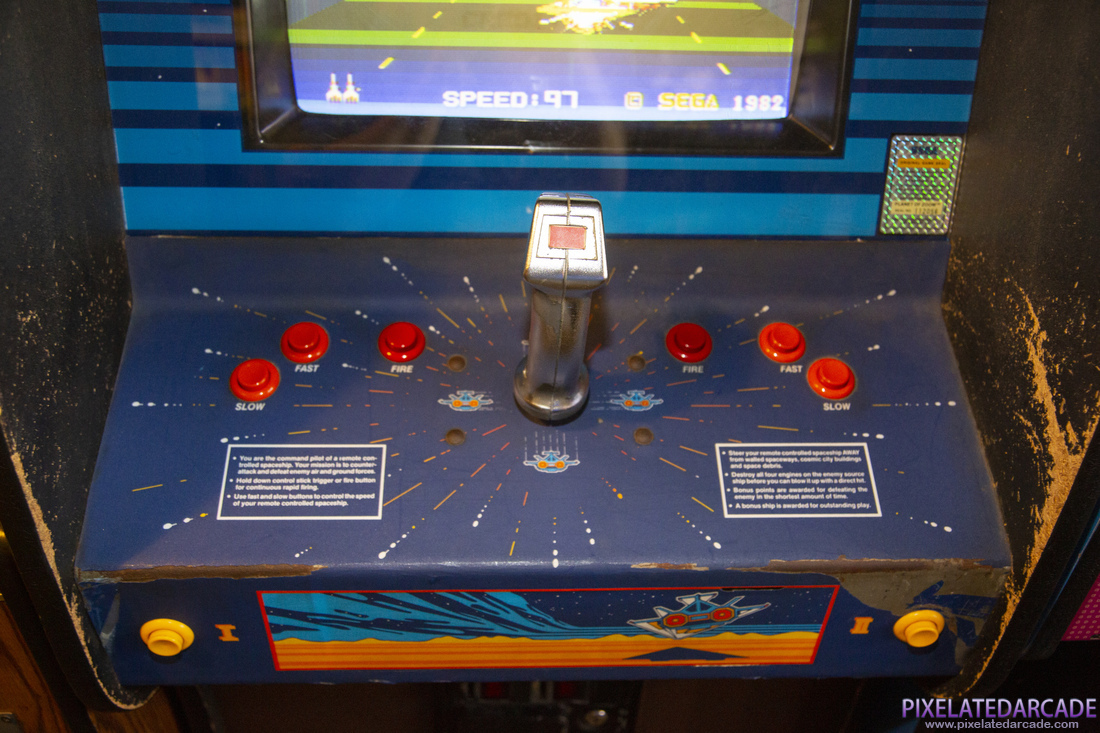 Buck Rogers: Planet of Zoom Photo: Buck Rogers: Planet of Zoom arcade cabinet - Controls