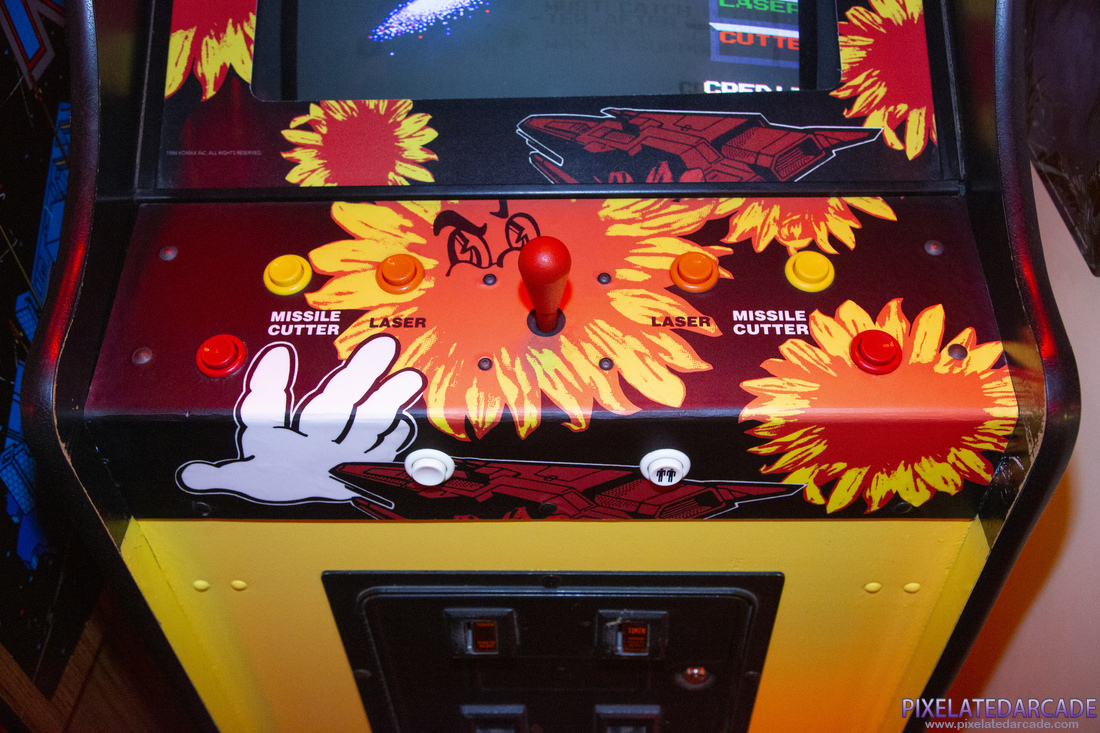 Flower Photo: Flower arcade cabinet - Controls