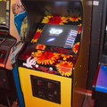 Flower arcade cabinet