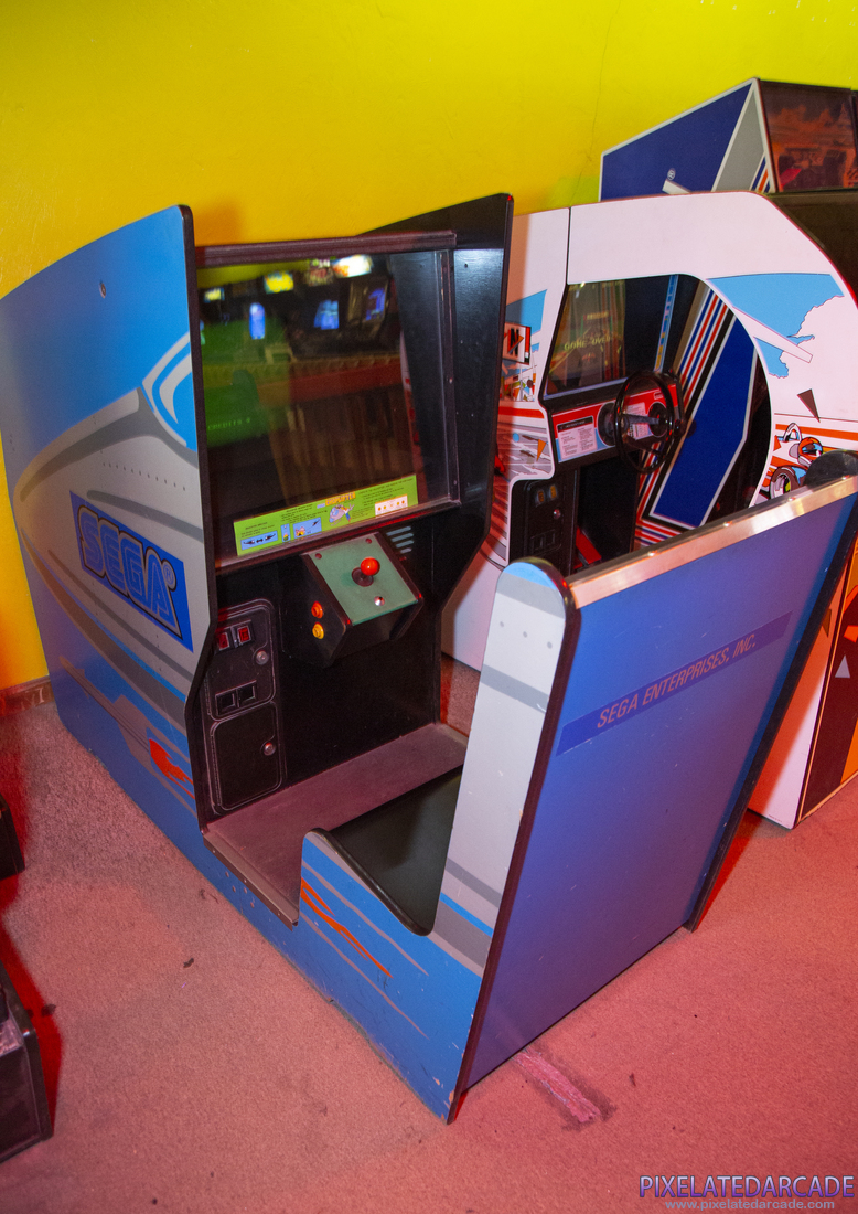 Choplifter! Photo: Choplifter! arcade cabinet - cockpit version
