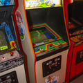 Rally-X arcade cabinet