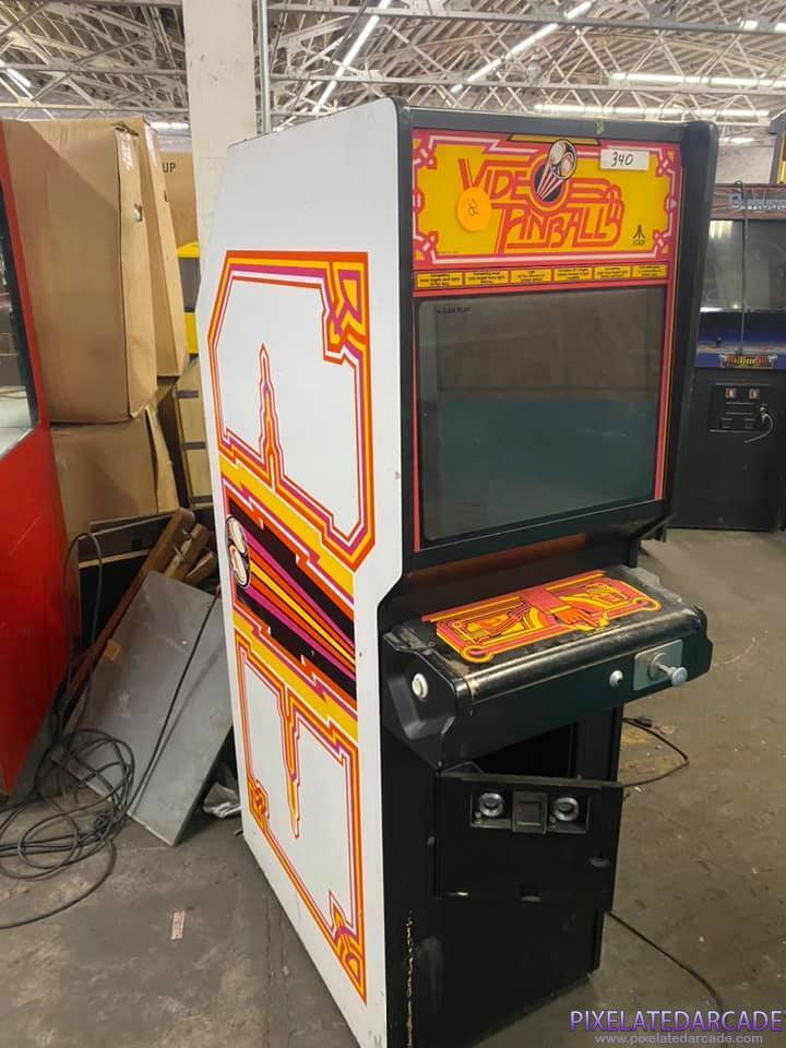Video Pinball Photo: Video Pinball arcade cabinet
