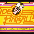Video Pinball arcade cabinet - Marquee