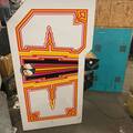 Video Pinball arcade cabinet - Side