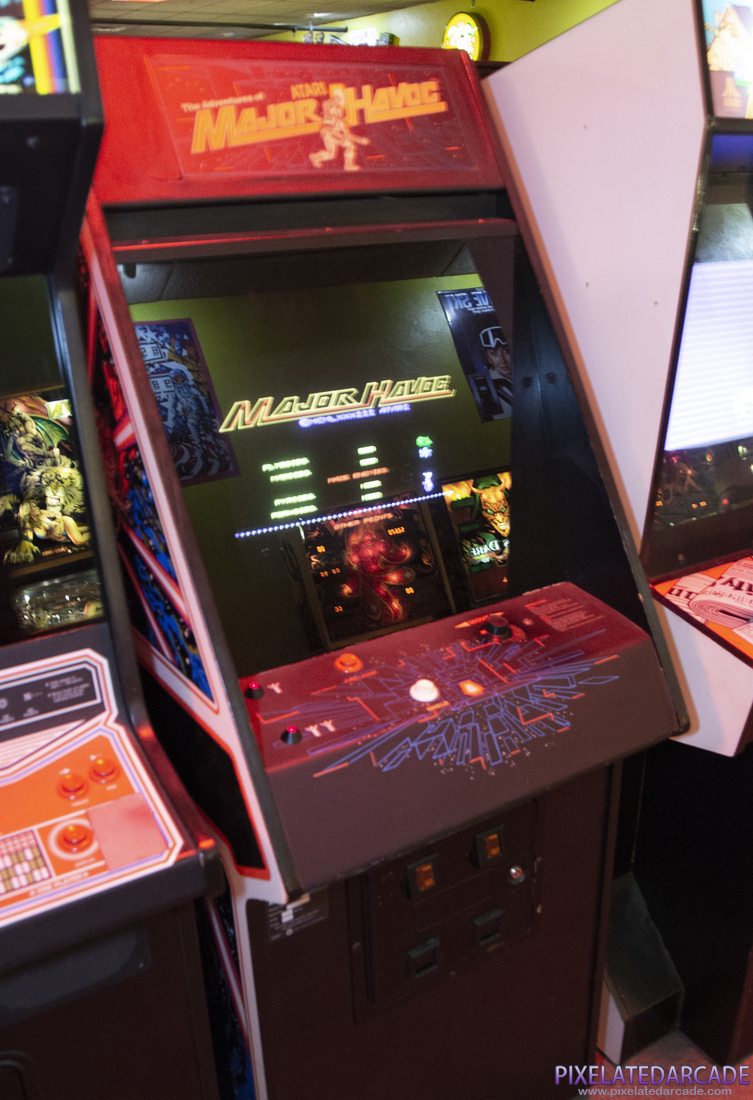 Adventures of Major Havoc, The Photo: Major Havoc in Tempest cabinet
