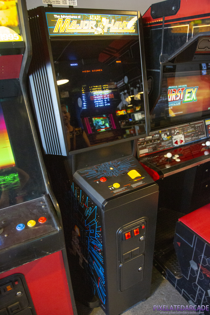 Adventures of Major Havoc, The Photo: Major Havoc arcade cabinet